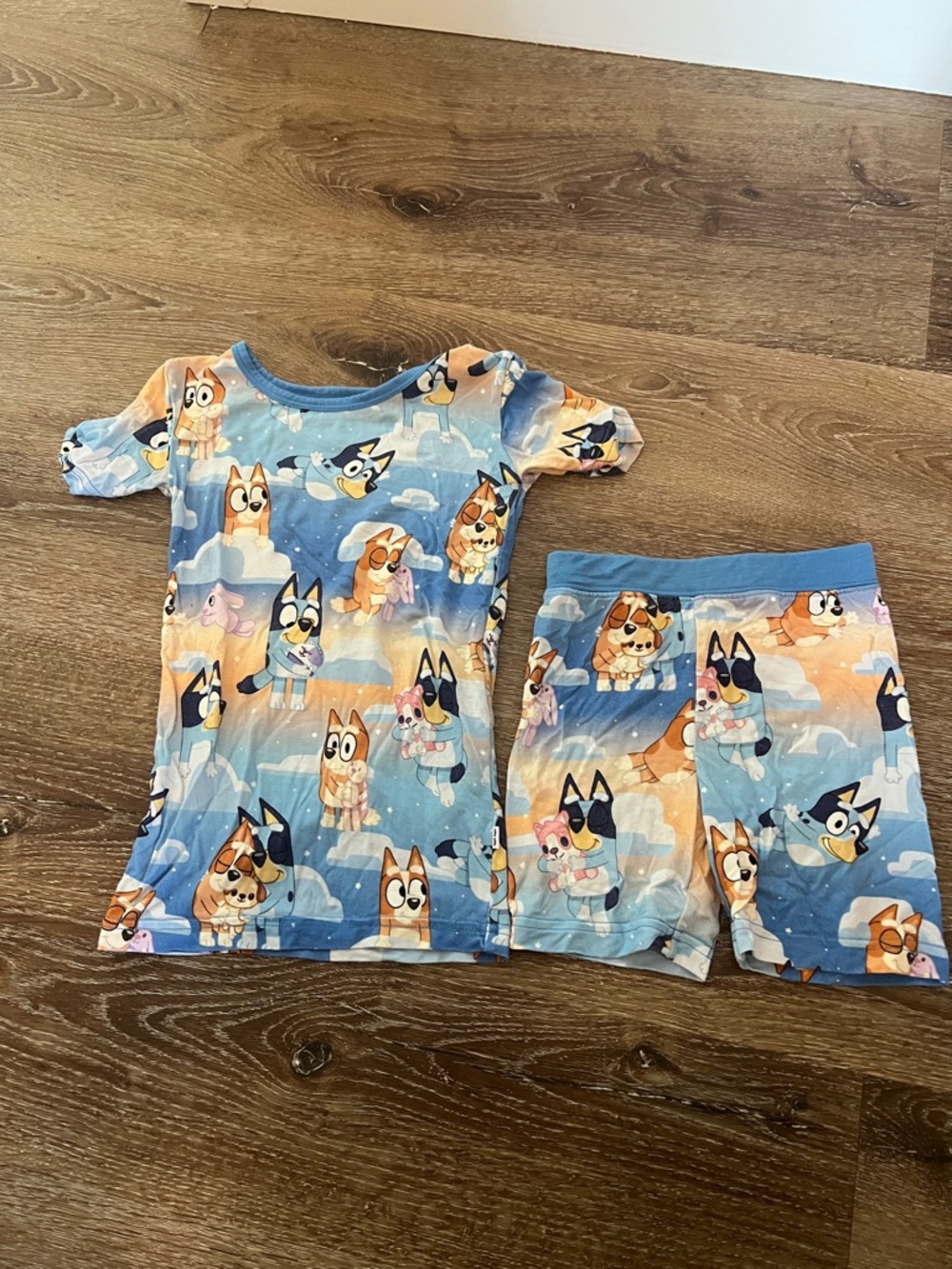 Little Sleepies Bluey Shorty Pajamas